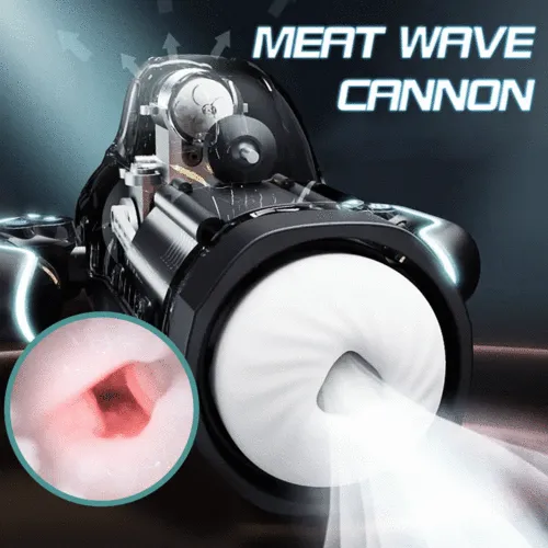 10 Vibrating & Sucking Heating Voice Handheld Masturbator