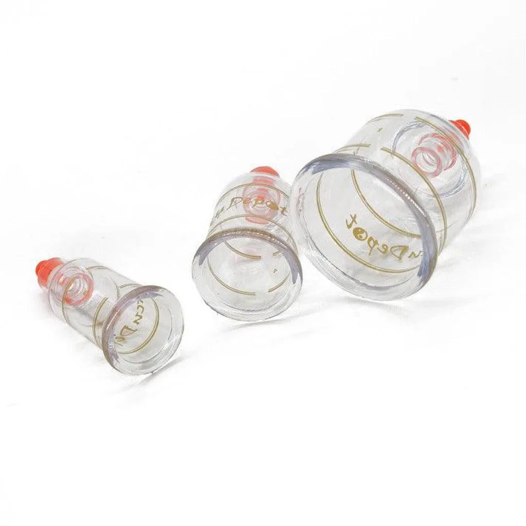 17-Piece Plastic Cupping Set