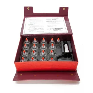 17-Piece Plastic Cupping Set