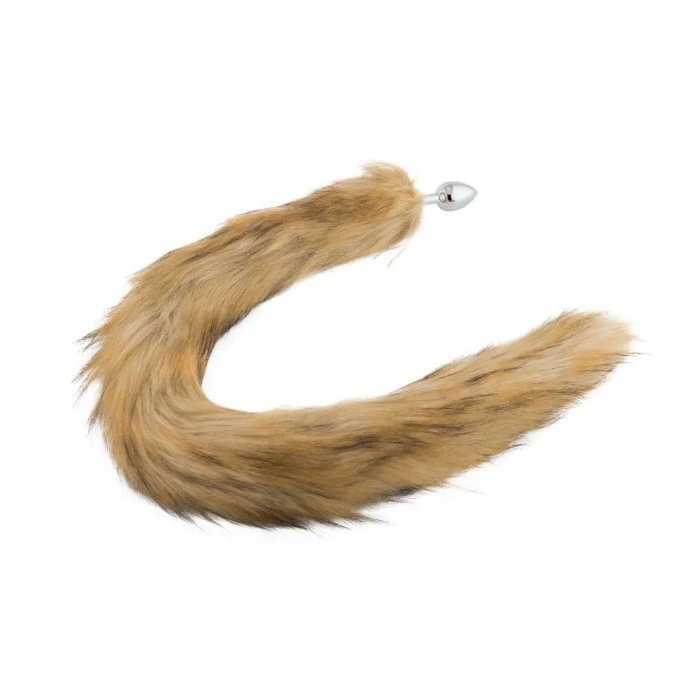 32 Brown Fox Tail Plug