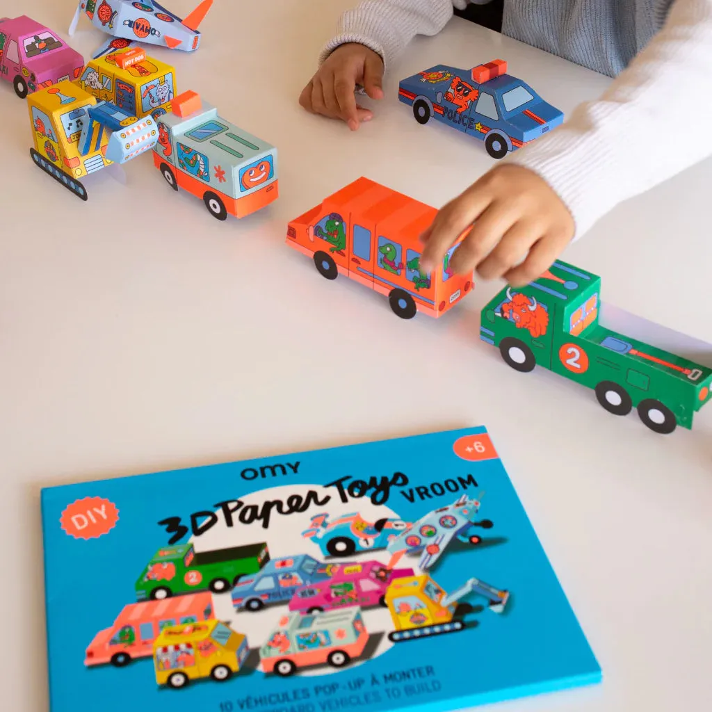 3D Paper Toys - Vehicules