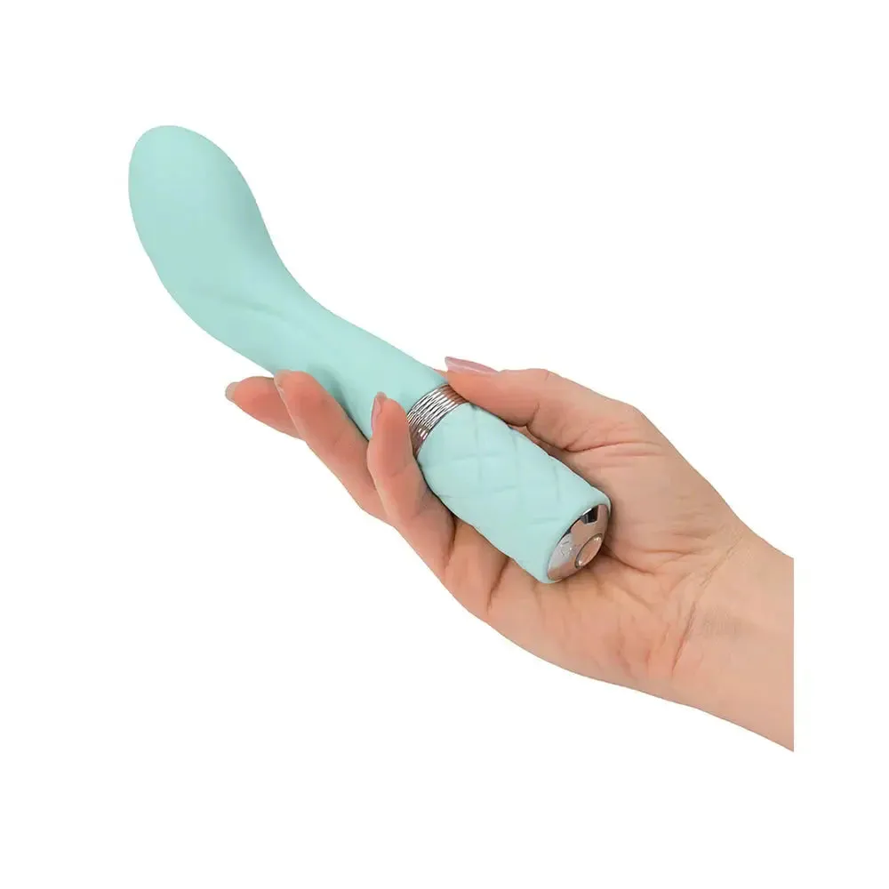 8-inch Bms Enterprises Silicone Green Rechargeable G-spot Vibrator