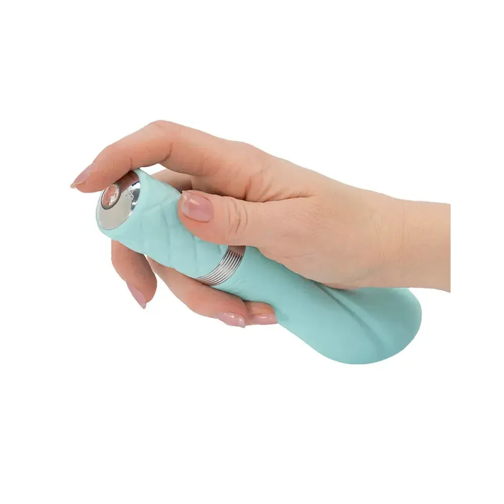 8-inch Bms Enterprises Silicone Green Rechargeable G-spot Vibrator