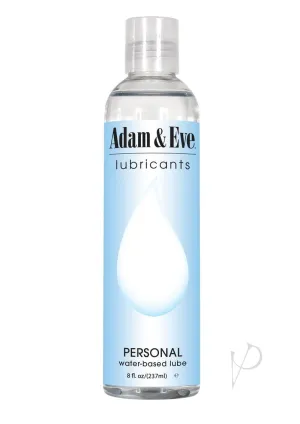 Aande Personal Water Based Lube 8 Oz