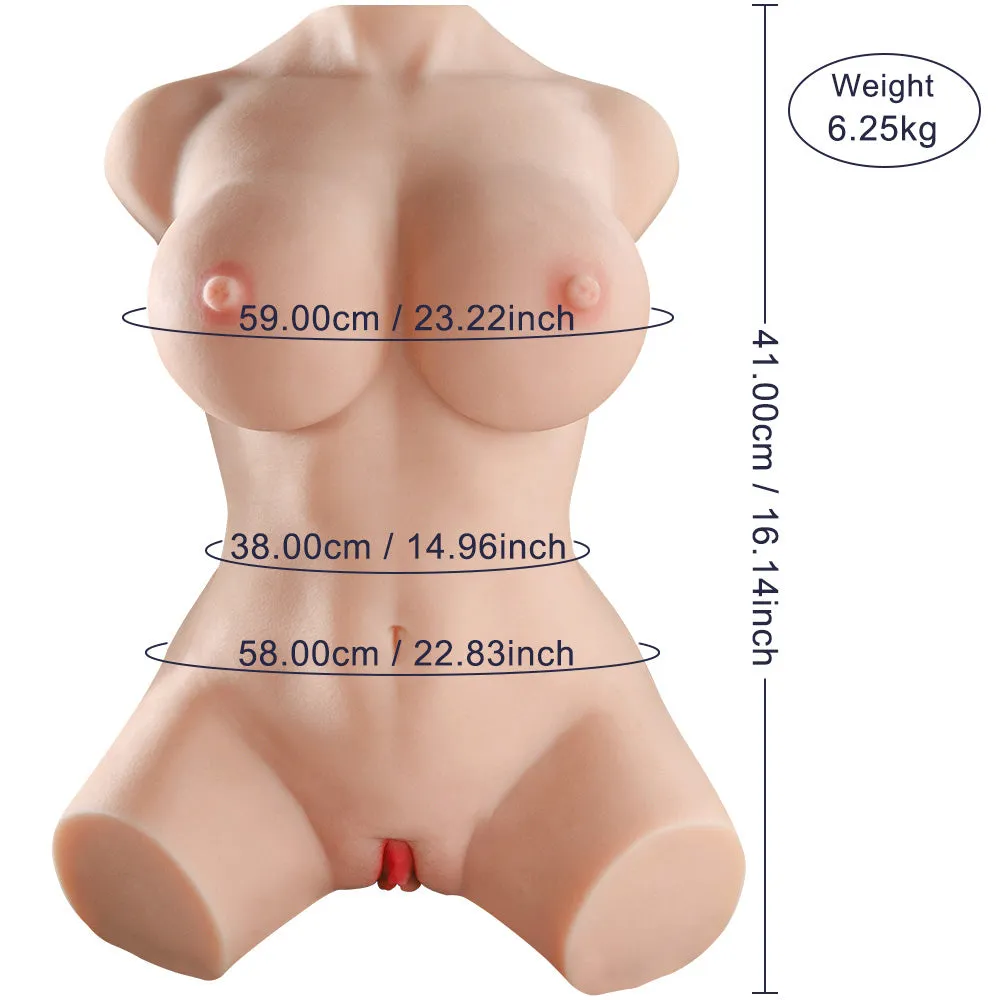 Abby(For EU Customers): 13.78lb Small Realistic Adult Doll with Soft Boobs