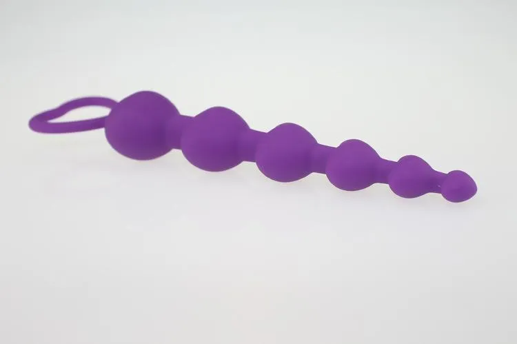 Anal Beads Heart 5.6 Inch