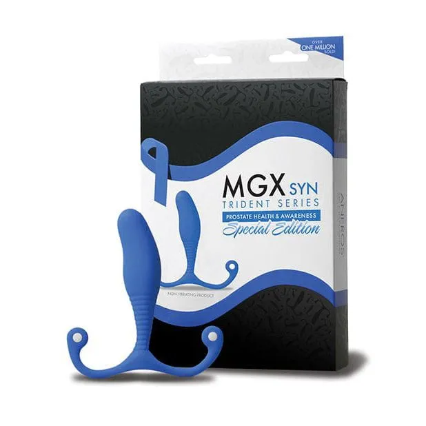 Aneros - MGX Syn Trident Series Special Edition Prostate Stimulator (Blue)