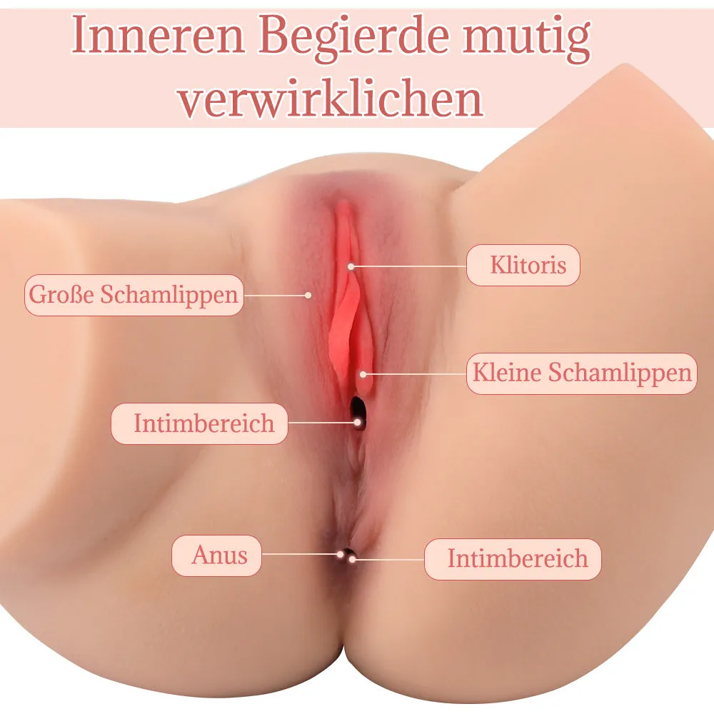 Angela(For EU Customers): 5.88lb Mini Ass Sex Doll Torso