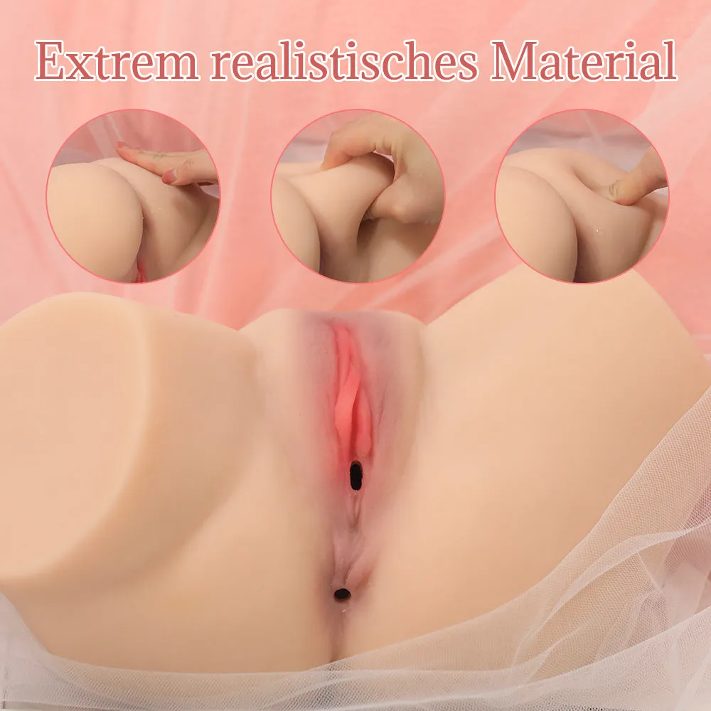 Angela(For EU Customers): 5.88lb Mini Ass Sex Doll Torso