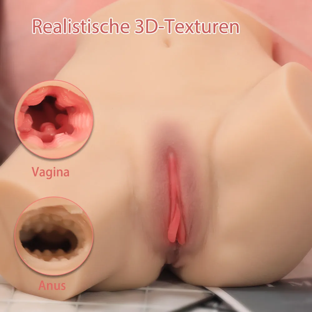 Angela(For EU Customers): 5.88lb Mini Ass Sex Doll Torso