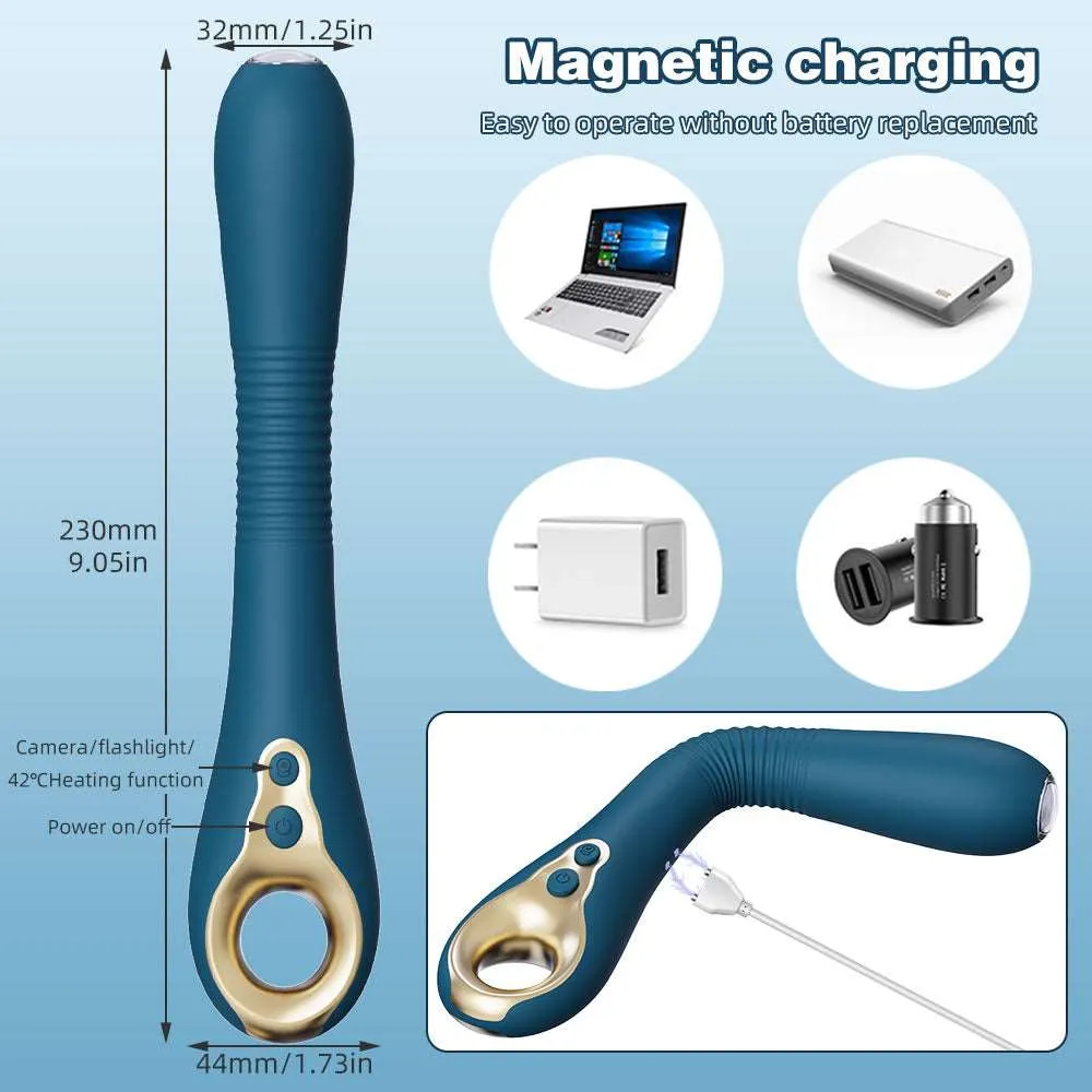 APP Control Endoscope Vibrator - Domlust Endoscopic Female Sex Toys for Wellness Healthcare