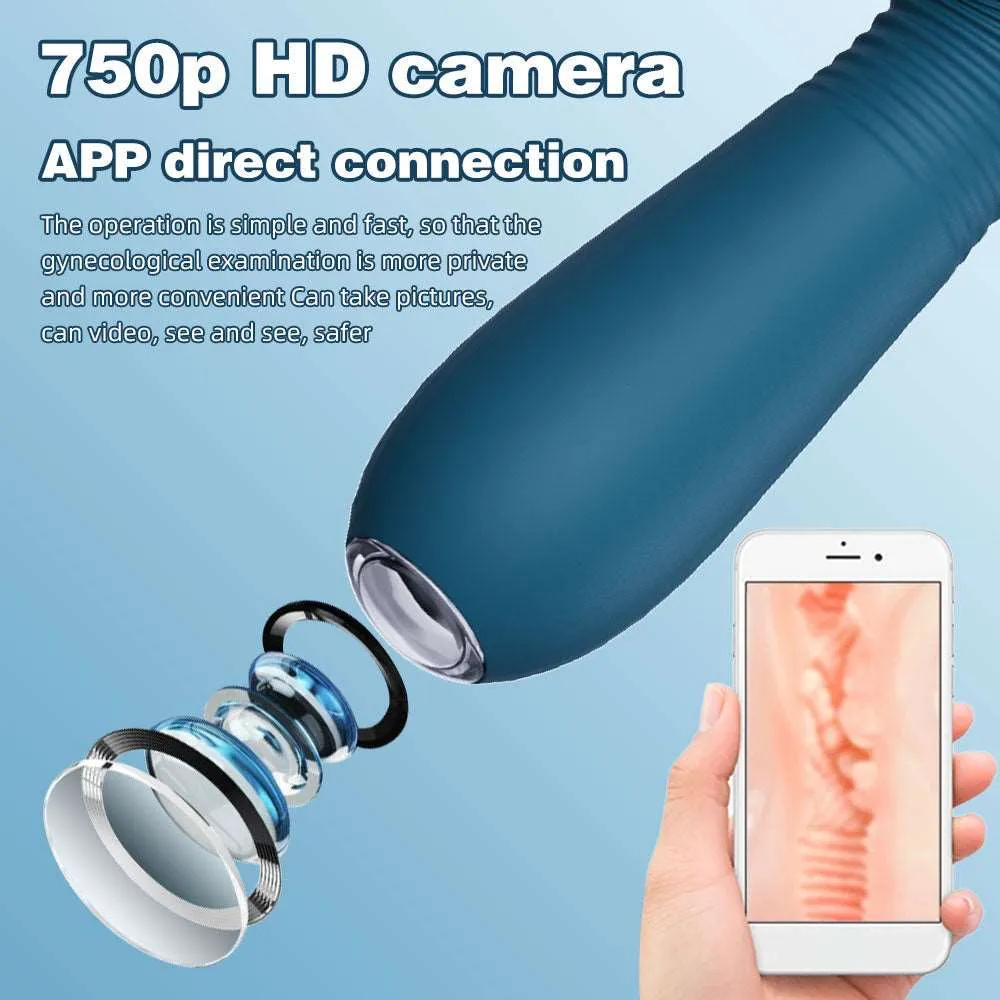 APP Control Endoscope Vibrator - Domlust Endoscopic Female Sex Toys for Wellness Healthcare