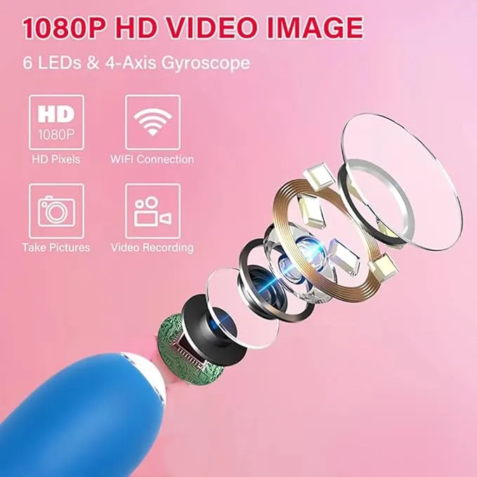 APP Control Endoscope Vibrator - Domlust Endoscopic Female Sex Toys for Wellness Healthcare
