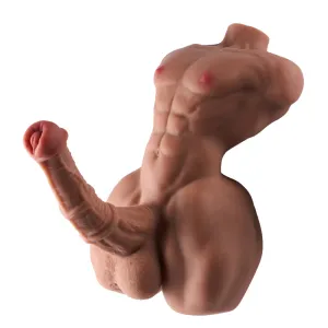 Arthur: Torso Sex Doll With Horse Dildo Universal Sex Toys