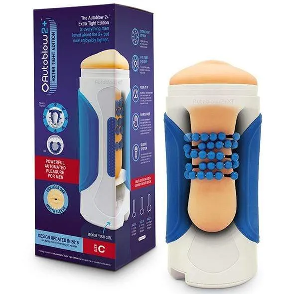 Autoblow - 2 Plus XT Hands Free Masturbator with Sleeve A. B. C