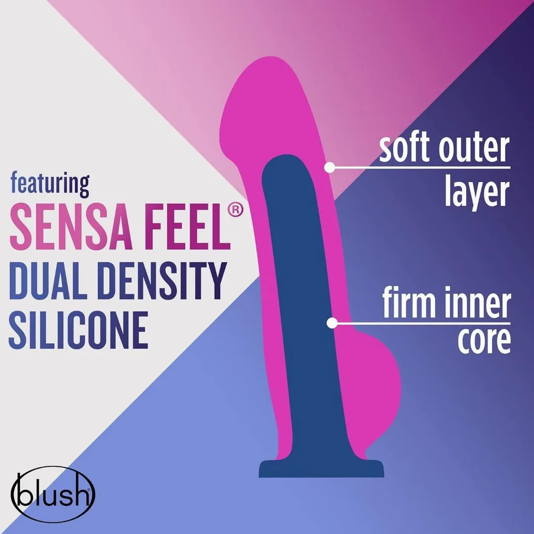 Avant D9 Ergo MINI 6.5 Non-Porous Silicone Dildo - Violet