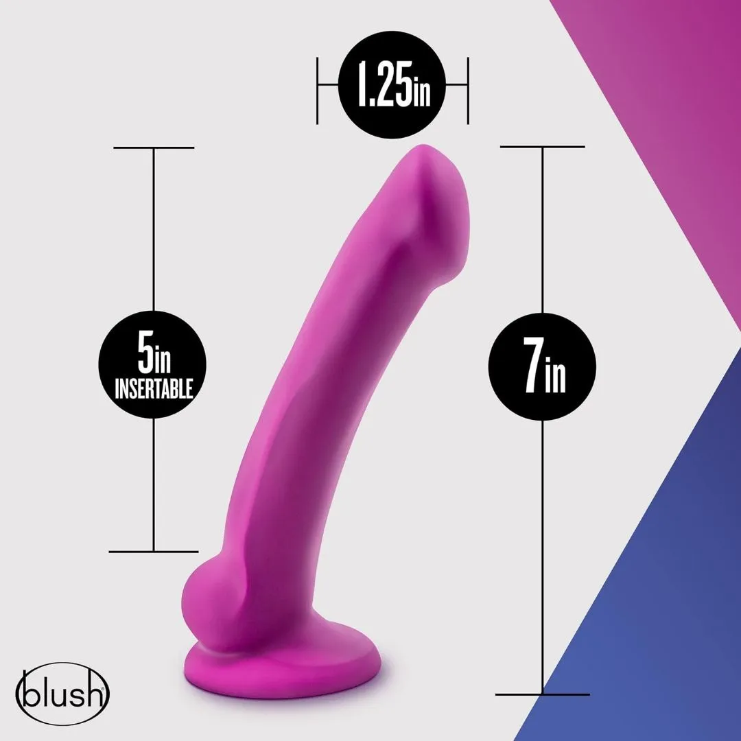 Avant D9 Ergo MINI 6.5 Non-Porous Silicone Dildo - Violet
