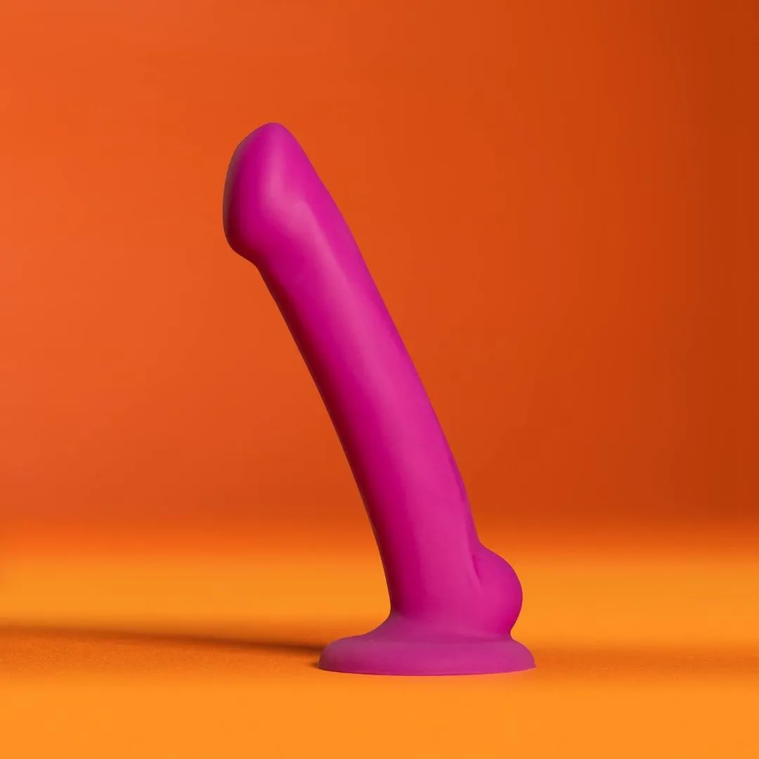 Avant D9 Ergo MINI 6.5 Non-Porous Silicone Dildo - Violet