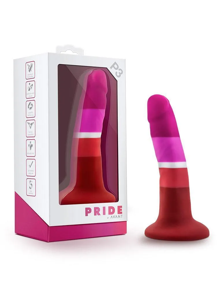 Avant Pride Beauty Silicone Dildo