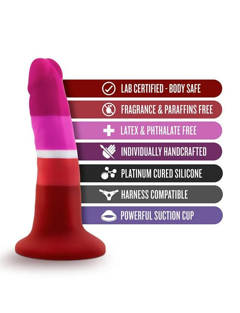 Avant Pride Beauty Silicone Dildo