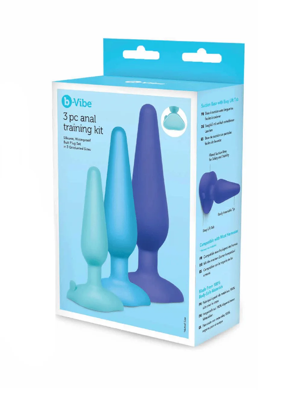 B-Vibe 3 Pc Anal Training Kit