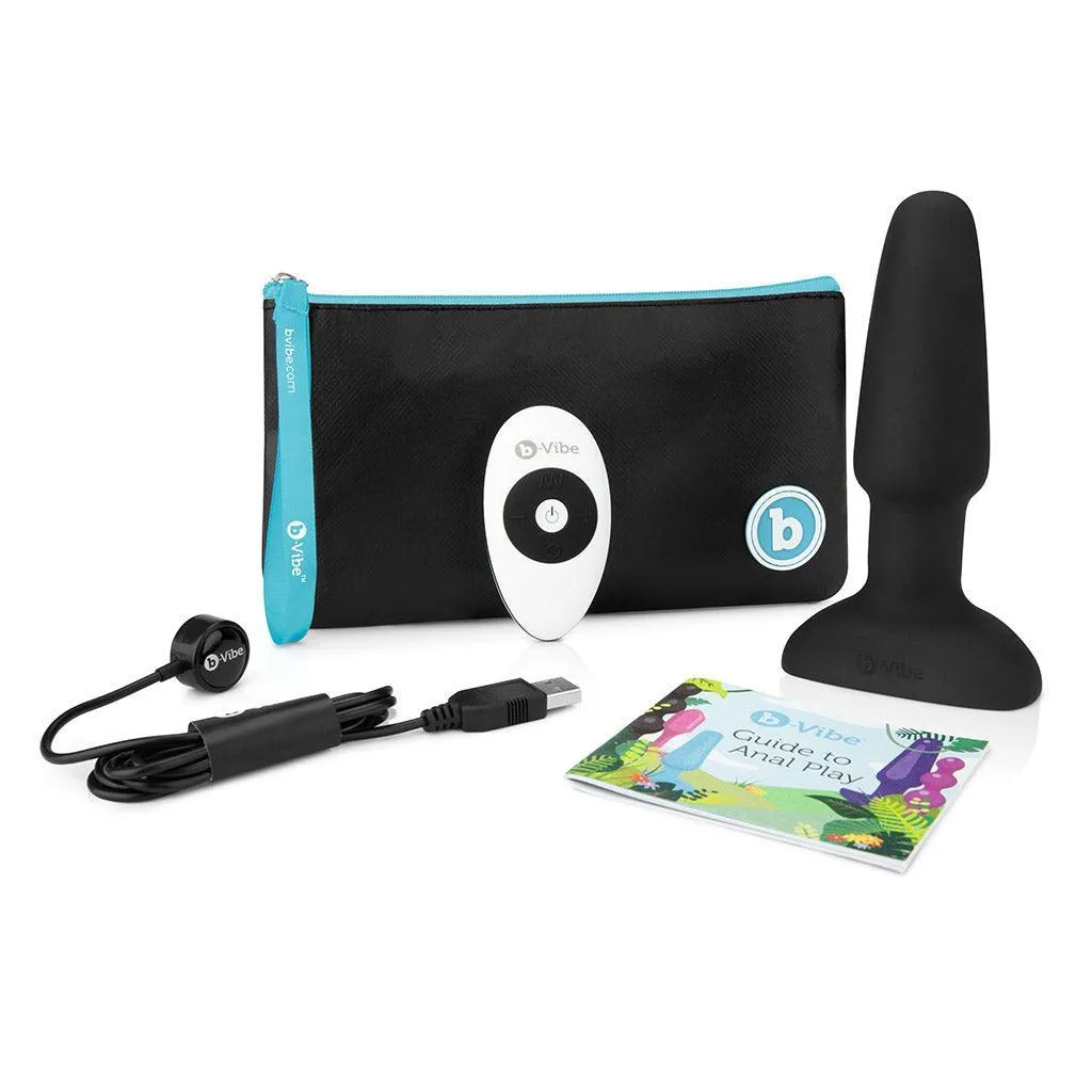 b-Vibe Rimming Butt Plug 2. Black
