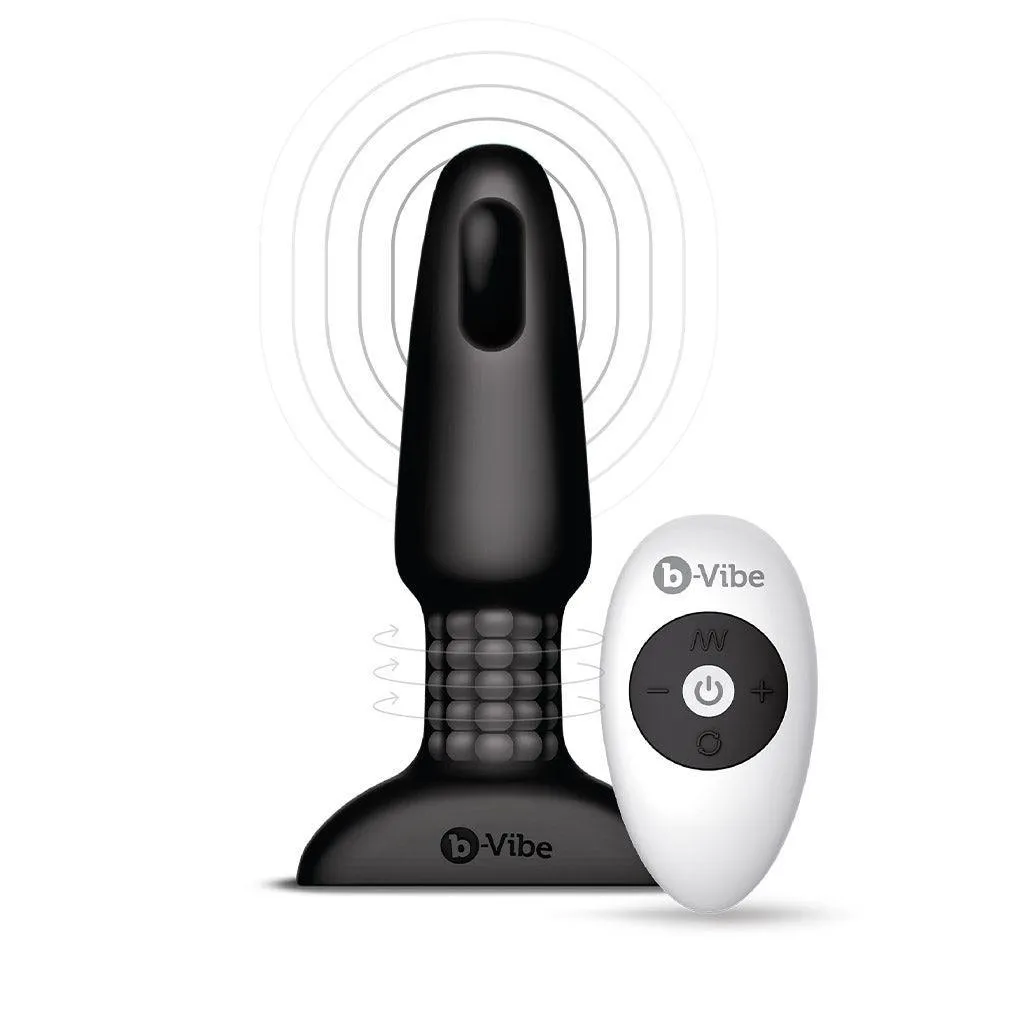b-Vibe Rimming Butt Plug 2. Black