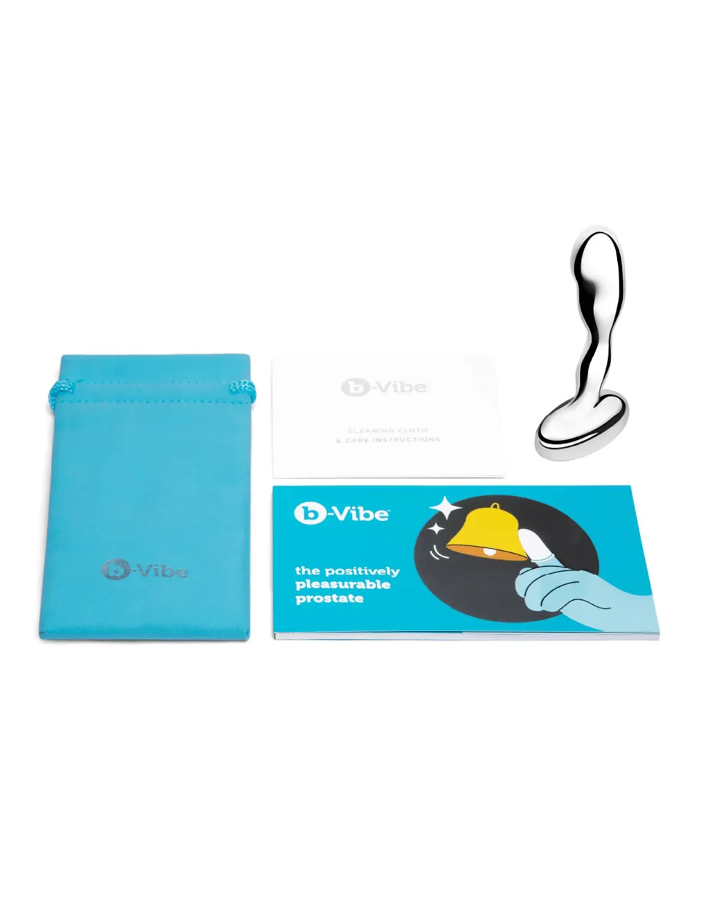 B-Vibe Stainless Steel Prostate Plug