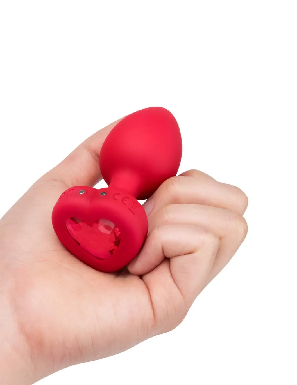 B-Vibe Vibrating Heart Plug M/L