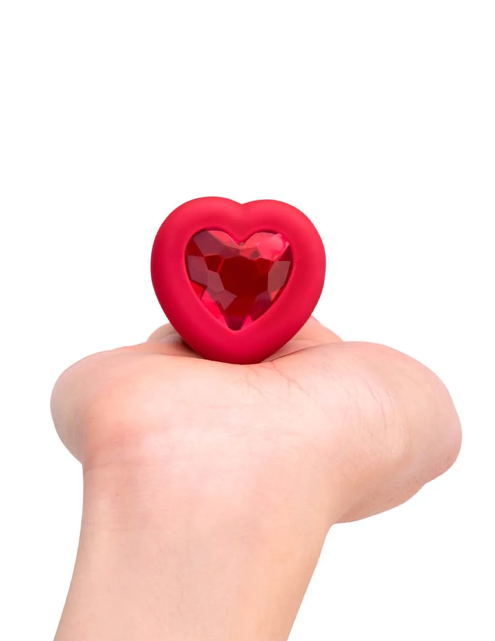 B-Vibe Vibrating Heart Plug M/L