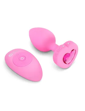 B-Vibe Vibrating Heart Plug S/M