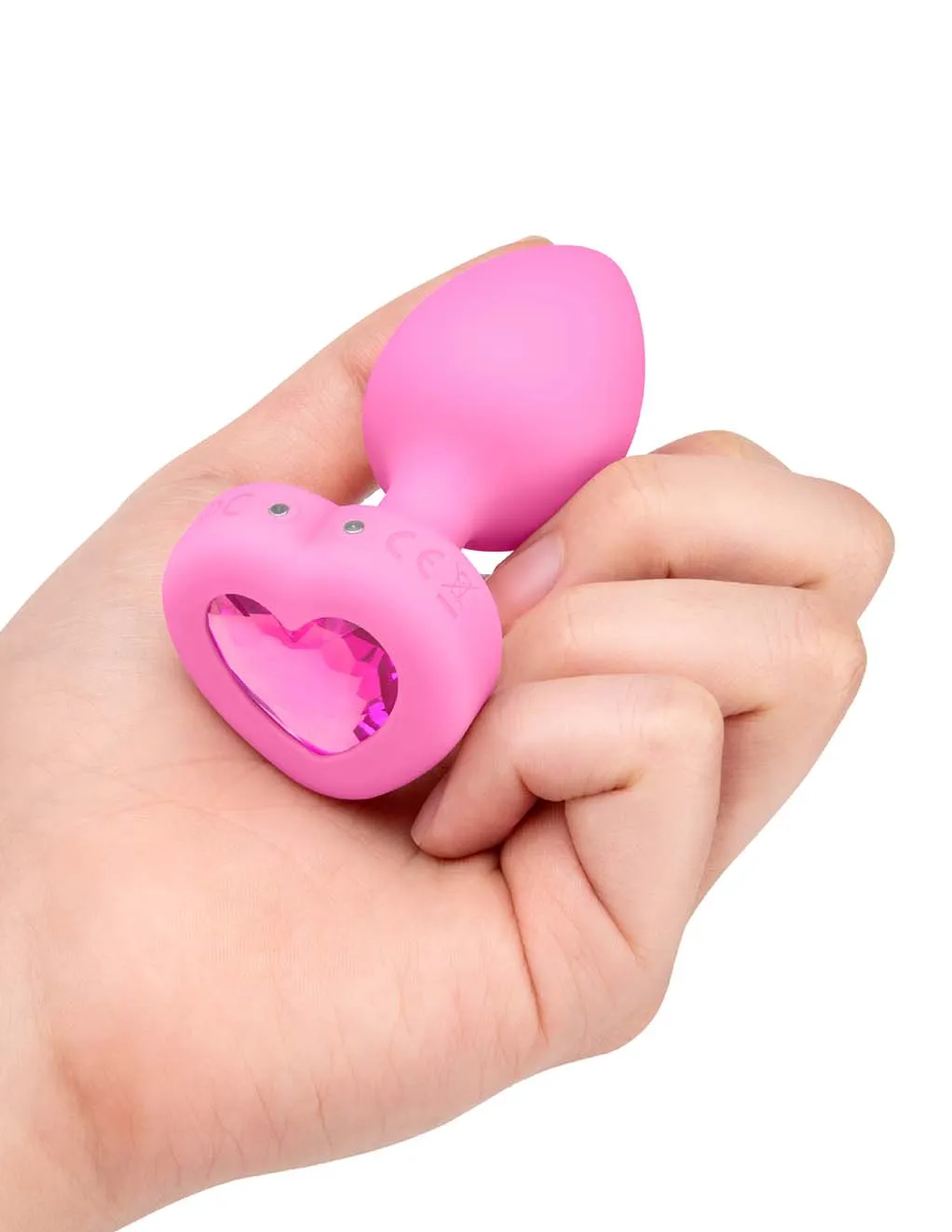 B-Vibe Vibrating Heart Plug S/M