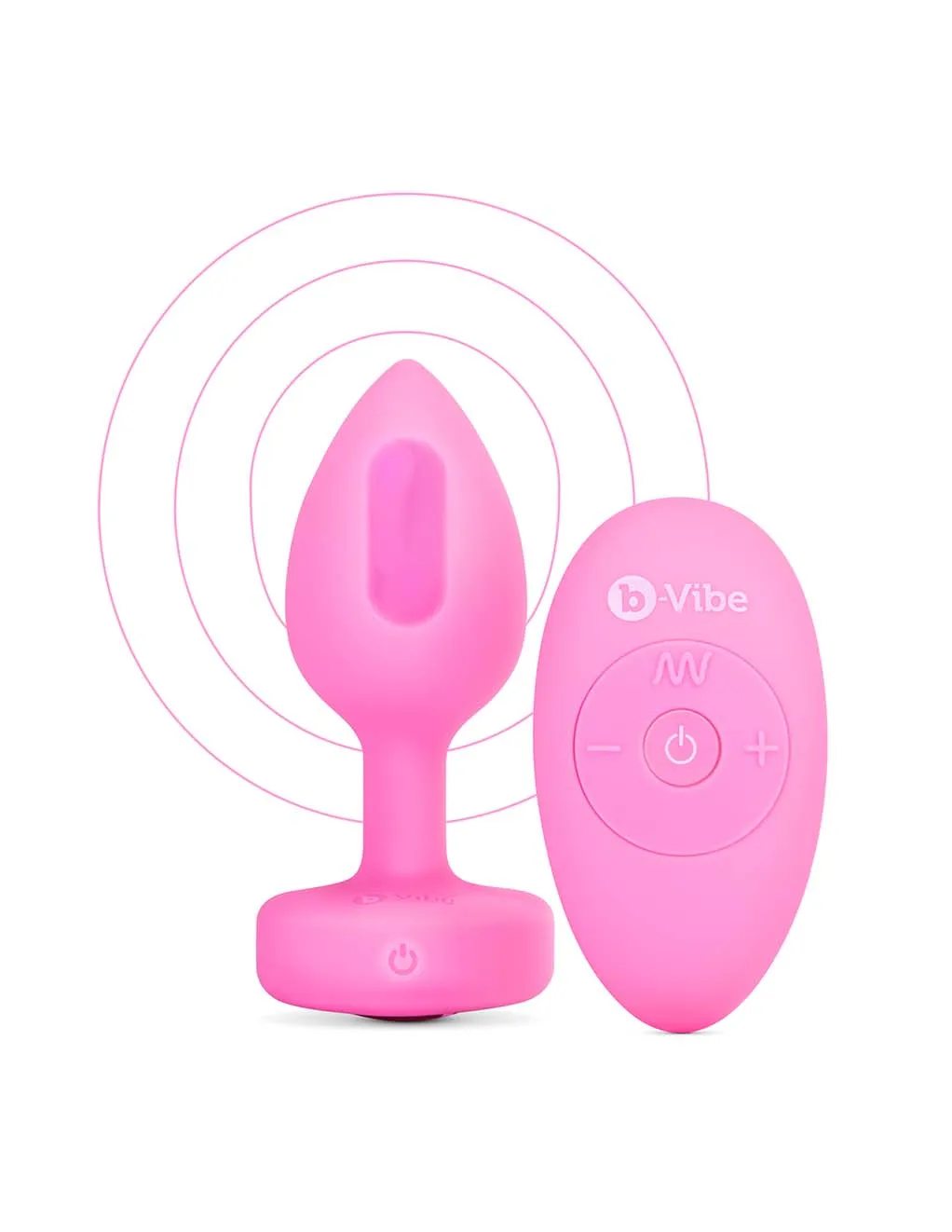 B-Vibe Vibrating Heart Plug S/M