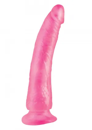 Basix Pink Rubber Works | 7 Slim Seven | With Suction Cup