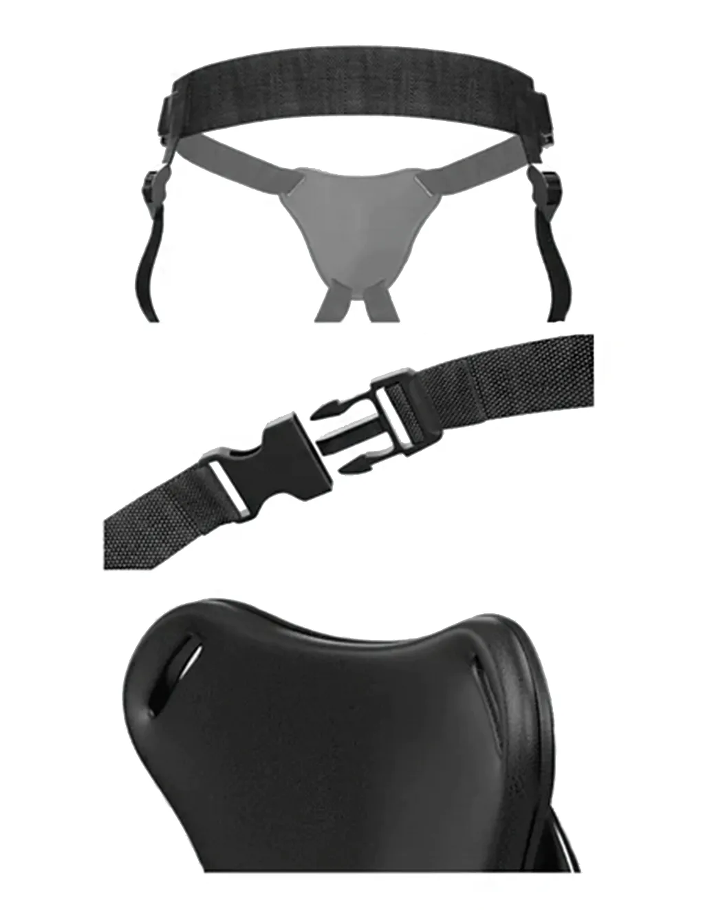 Body Dock Original Universal Suction Cup Dildo Harness