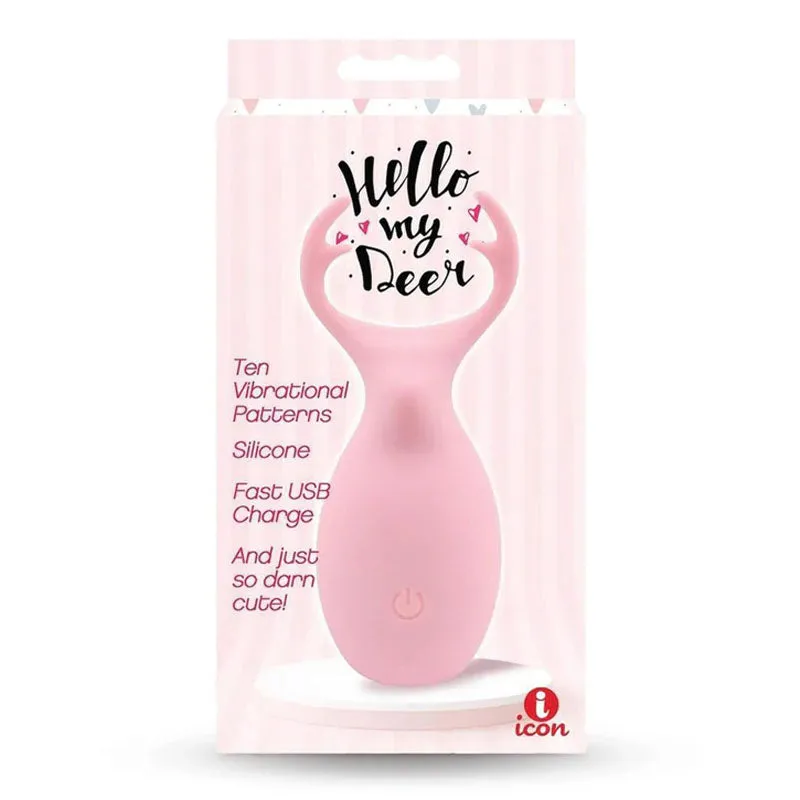 Buzzy Buddy. Hello My Deer - Pink