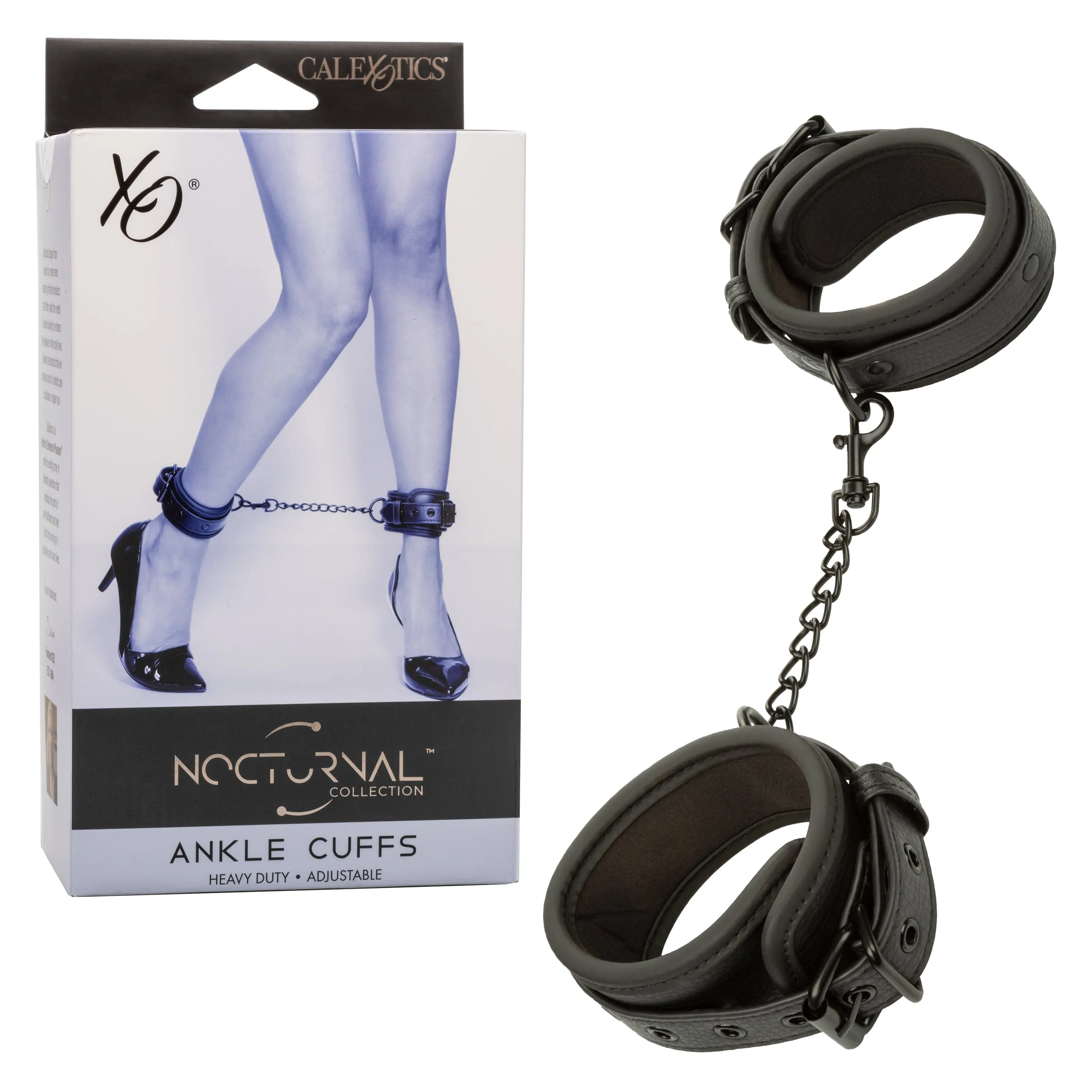 California Exotics - Nocturnal Collection Ankle Cuffs (Black)