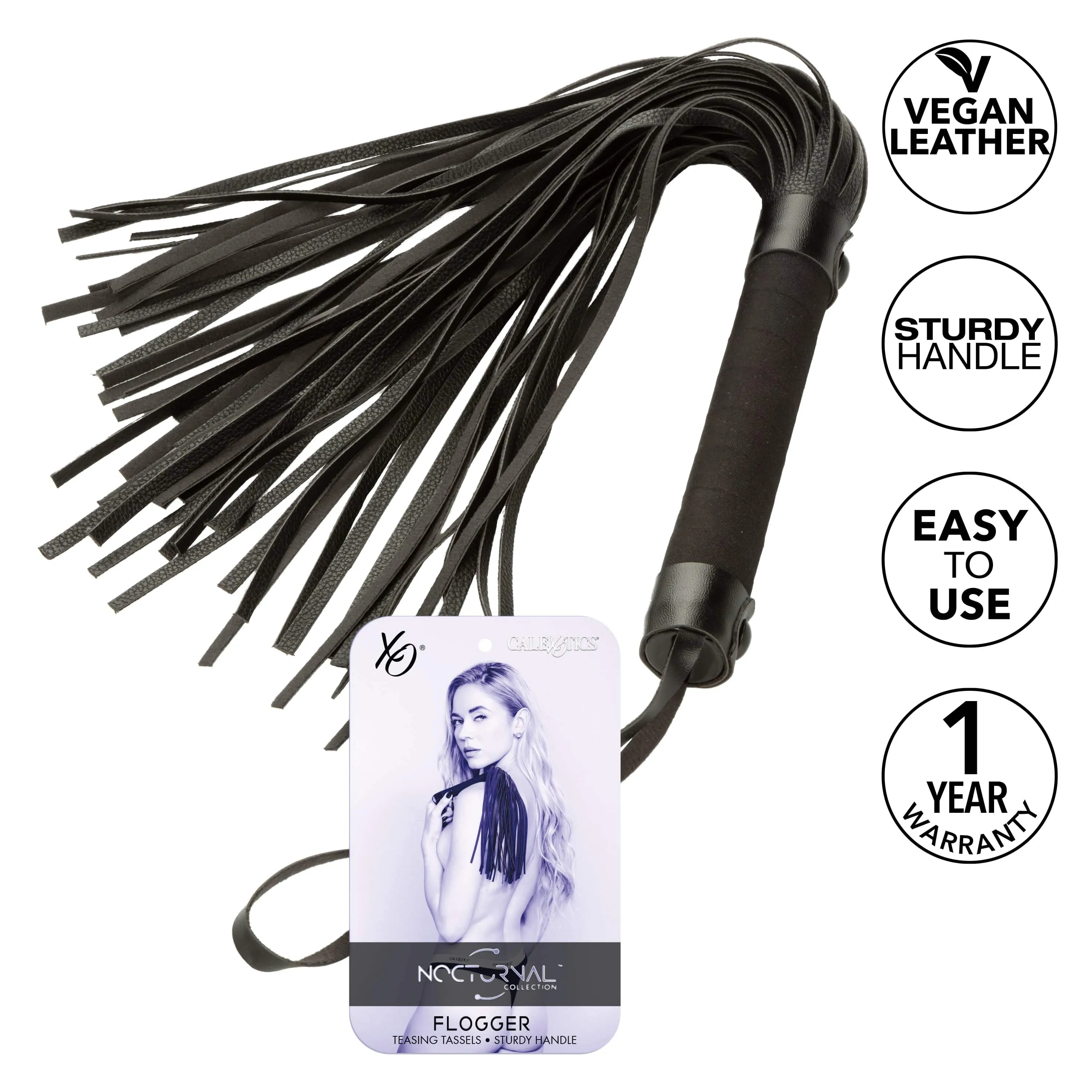 California Exotics - Nocturnal Collection Flogger (Black)