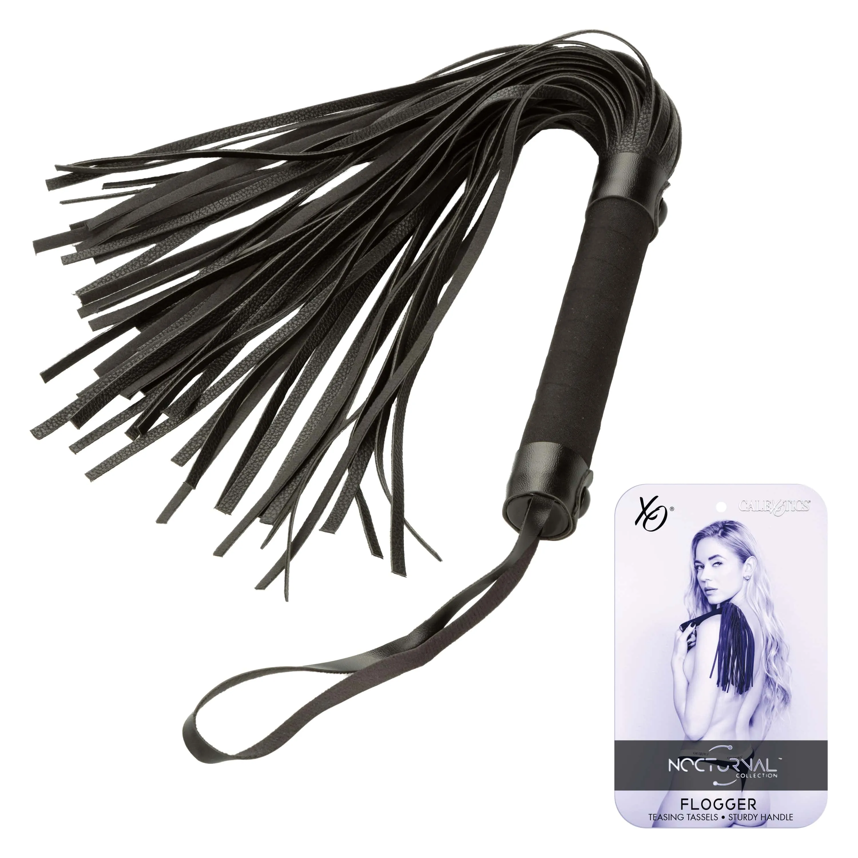 California Exotics - Nocturnal Collection Flogger (Black)