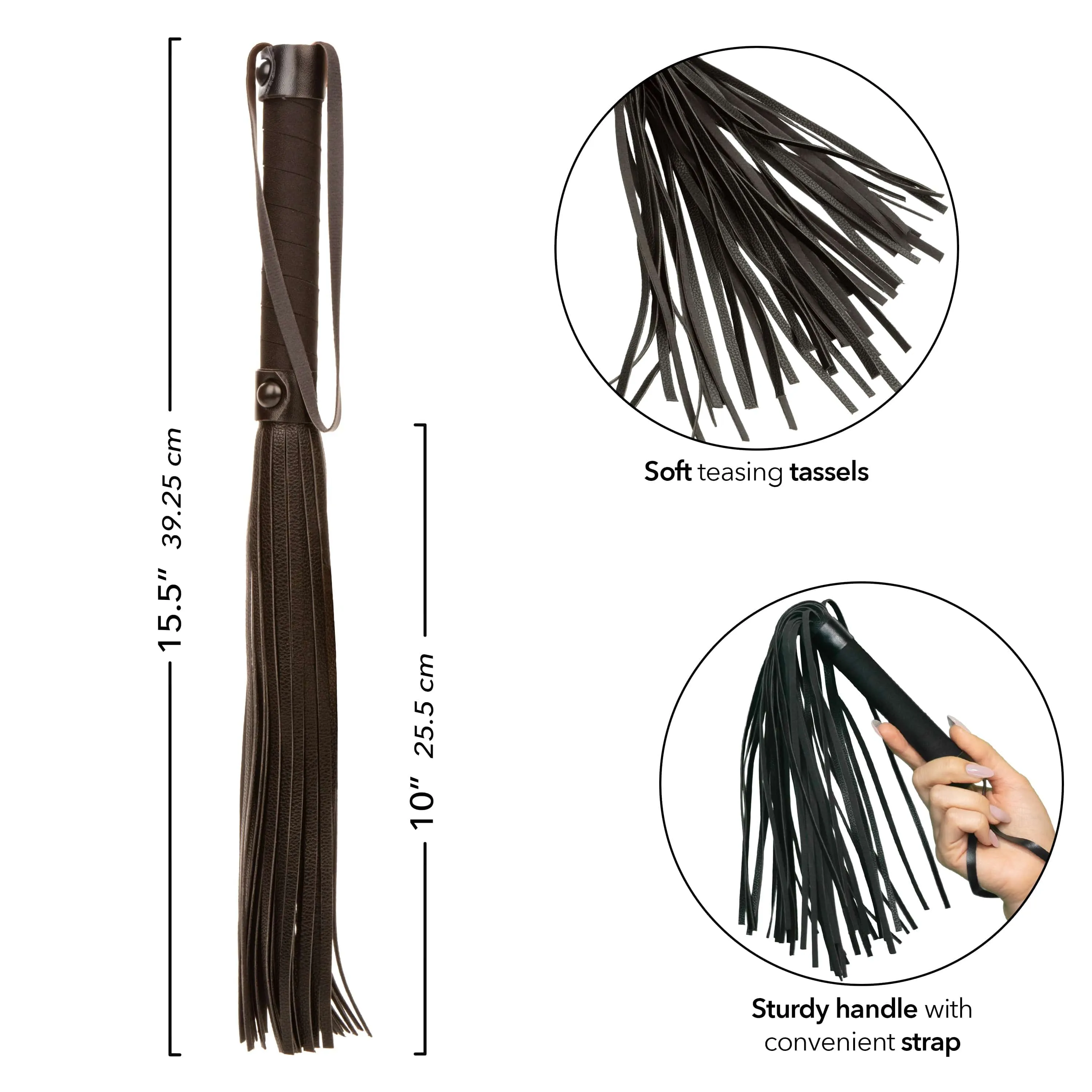 California Exotics - Nocturnal Collection Flogger (Black)