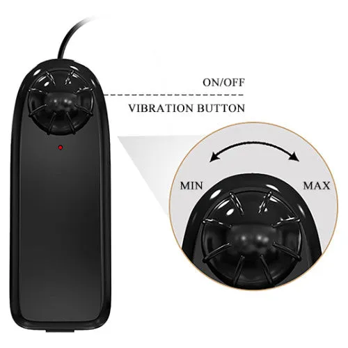 CATOBLEPAS Remote Controlled Dildo with Suction 20.6 x Ø 4.4 cm