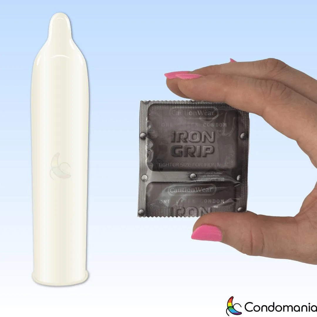 Caution Wear IRON GRIP Snugger Fit Condoms