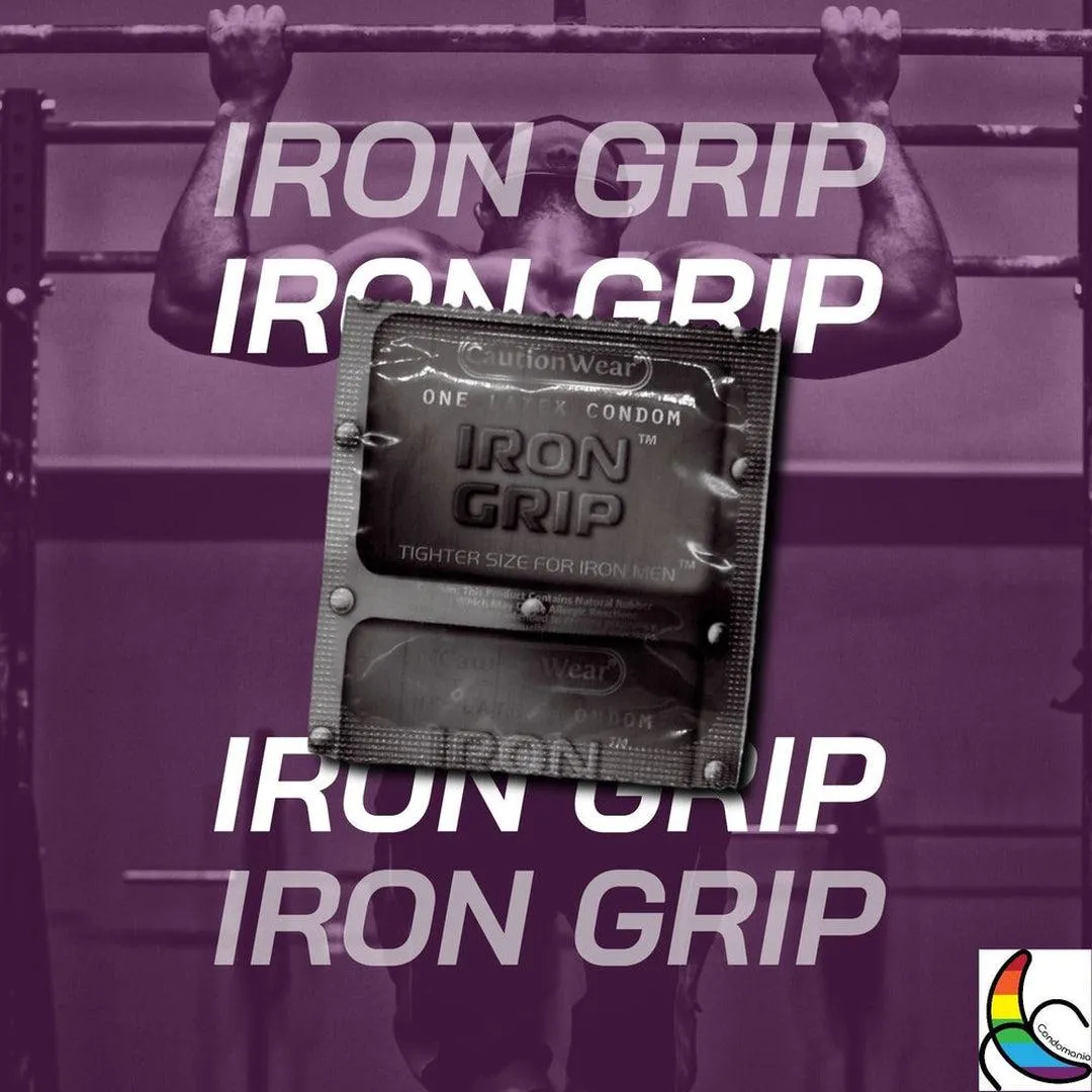 Caution Wear IRON GRIP Snugger Fit Condoms