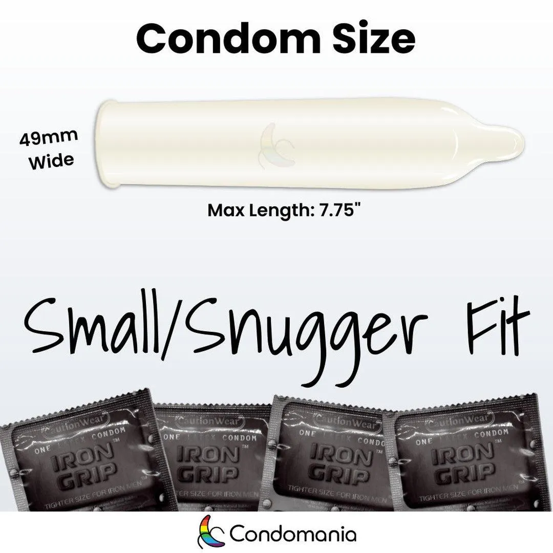 Caution Wear IRON GRIP Snugger Fit Condoms