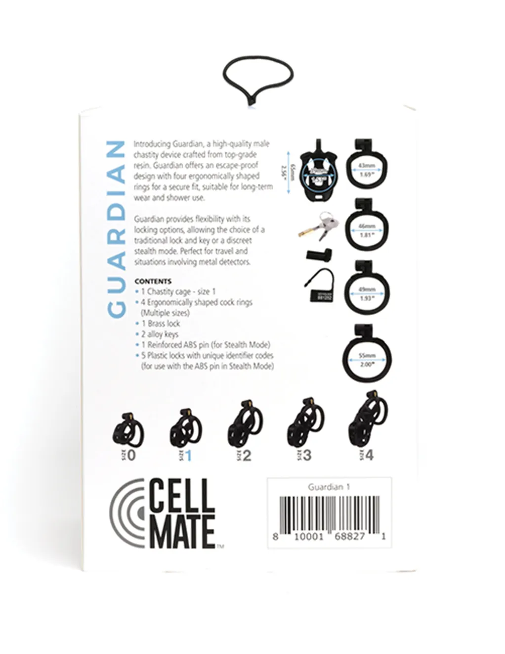 Cellmate The Guardian Chastity Cage