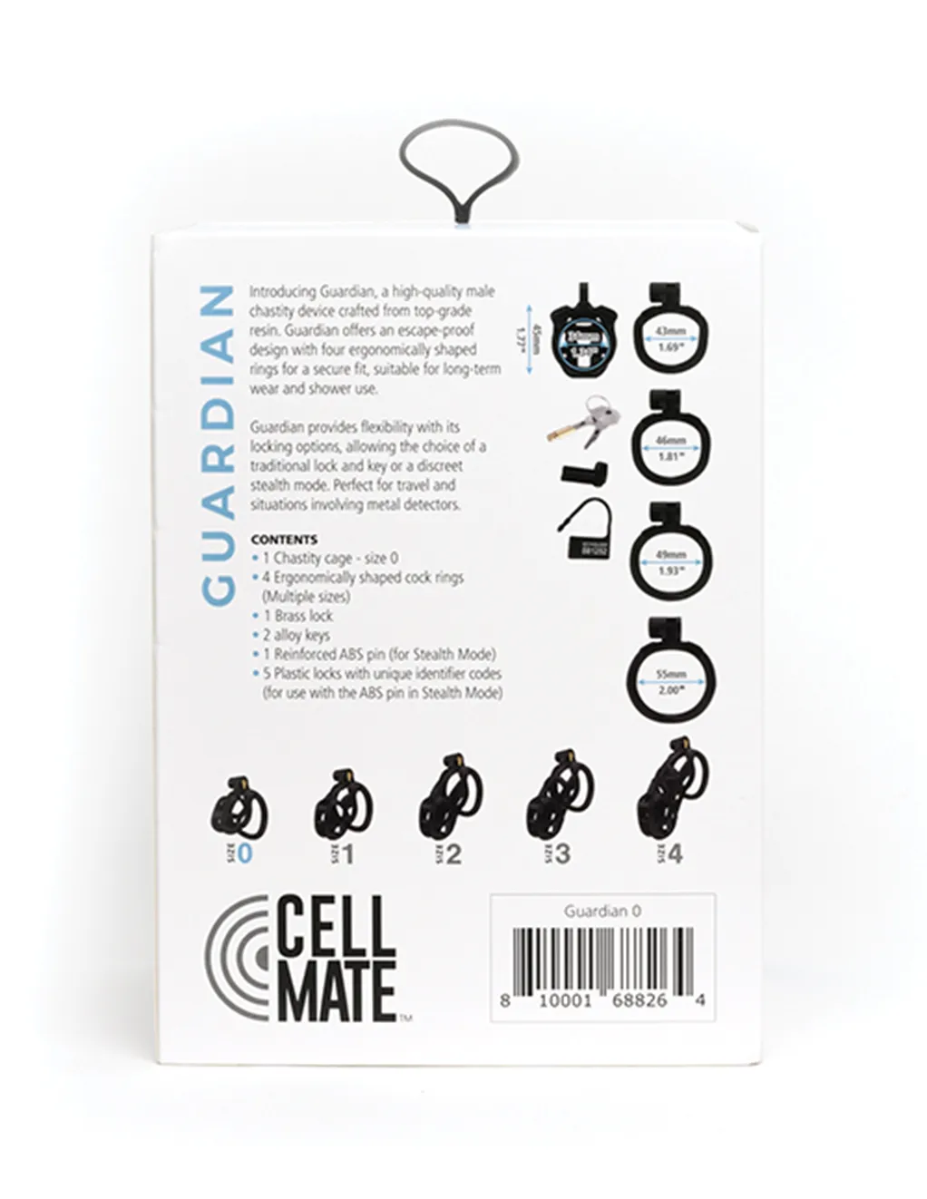 Cellmate The Guardian Chastity Cage