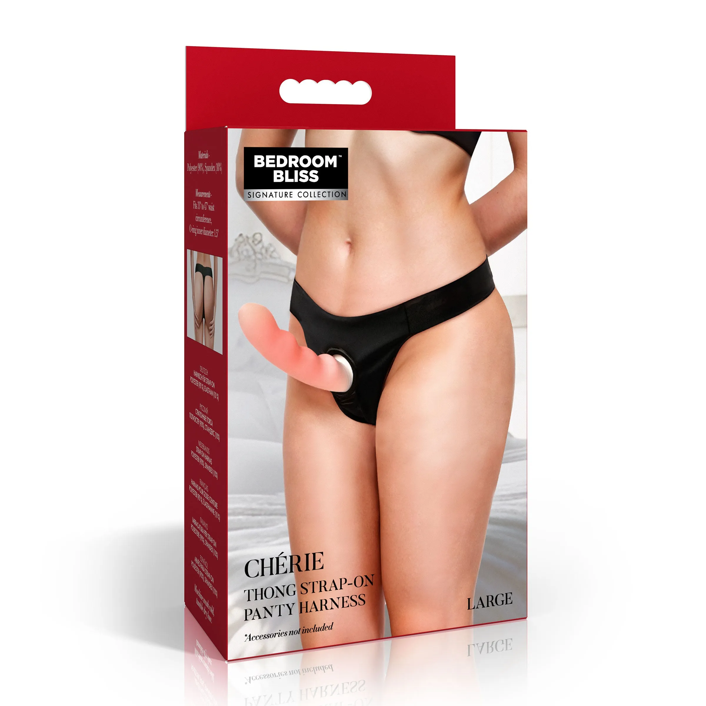 Cherie Thong Strap-on Panty Harness - Large