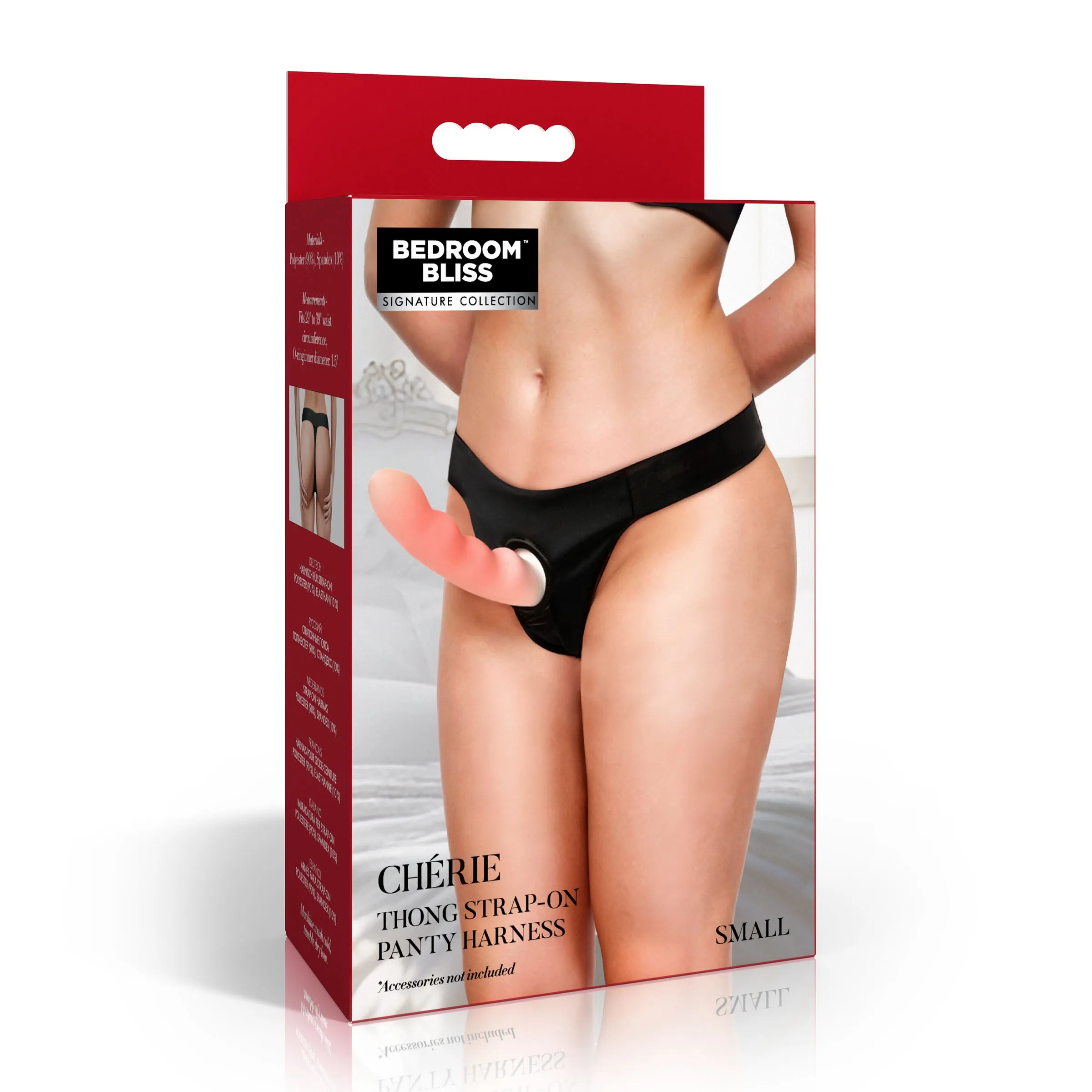 Cherie Thong Strap-on Panty Harness - Small