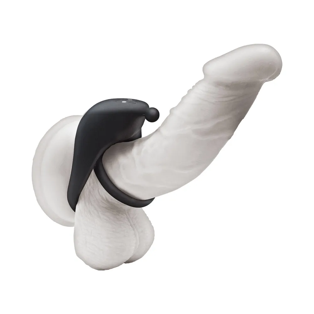 Cockpower Remote Control Pleasure Ring Black