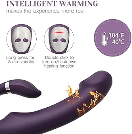 Come Closer Heating Strapless Dildo | G-Spot | 10 Vibration Modes